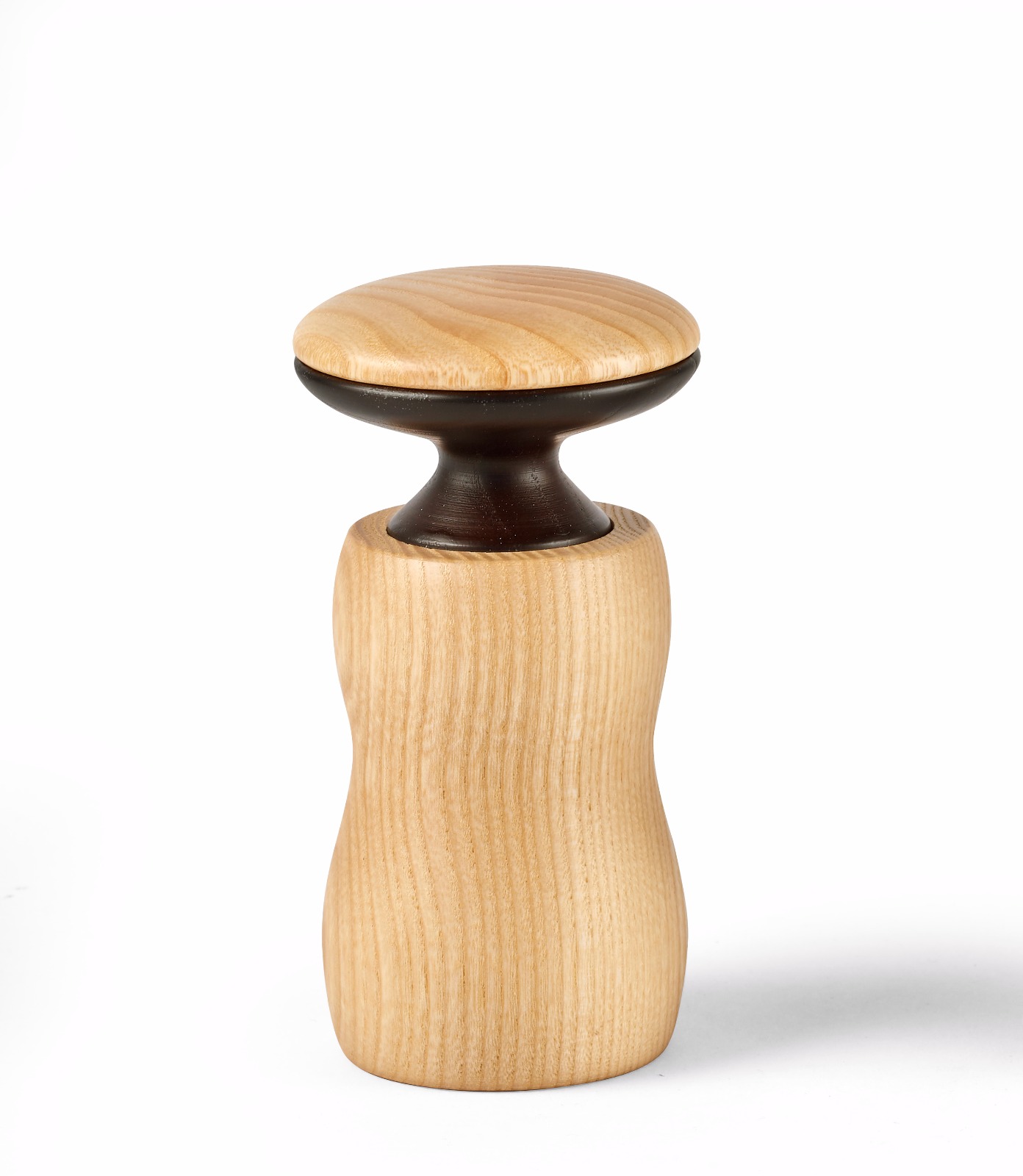 Legnoart HERCULES Salt/Peber keramisk kværn - Small - lys ask