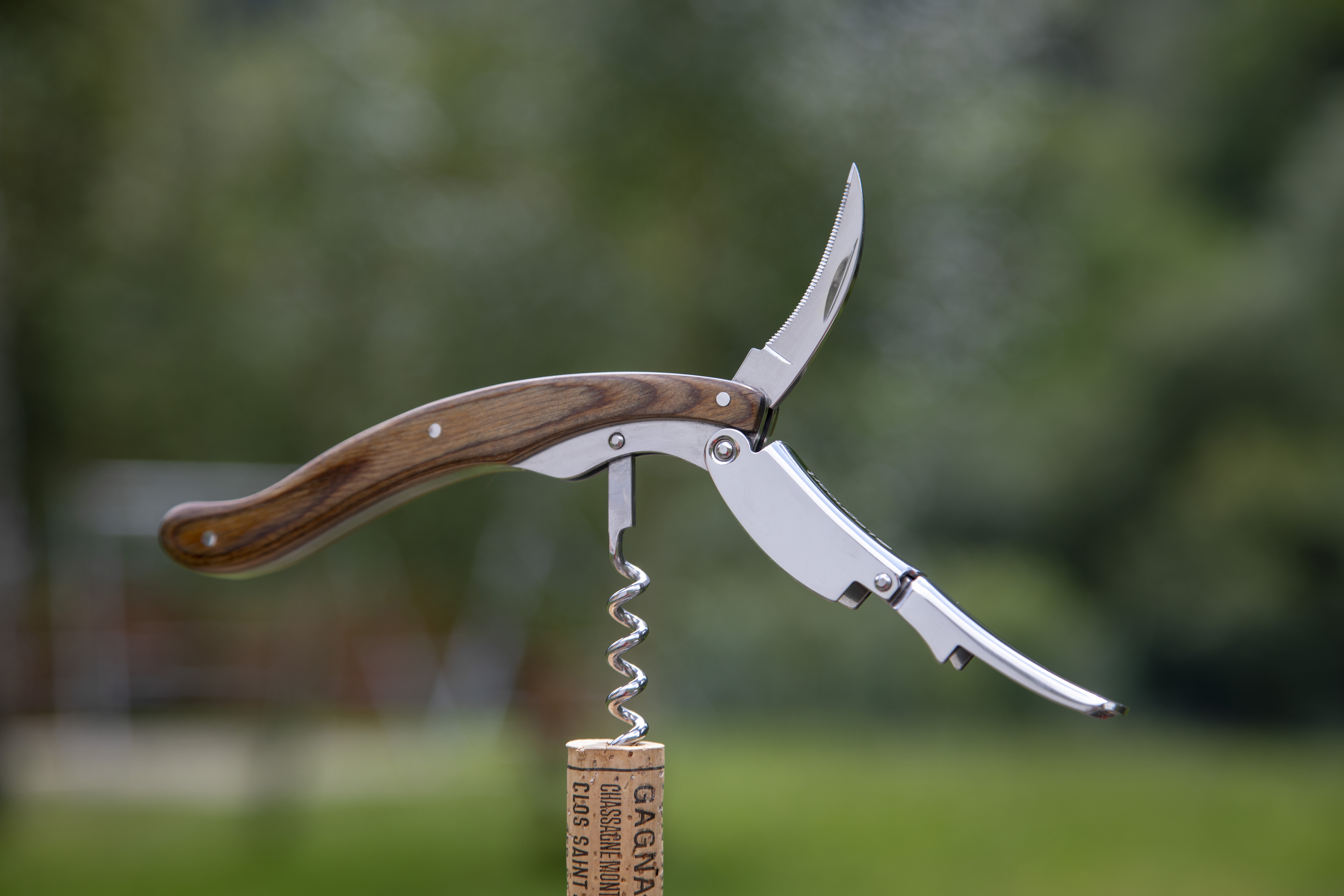 Legnoart NEBBIOLO Proptrækker brun bog form